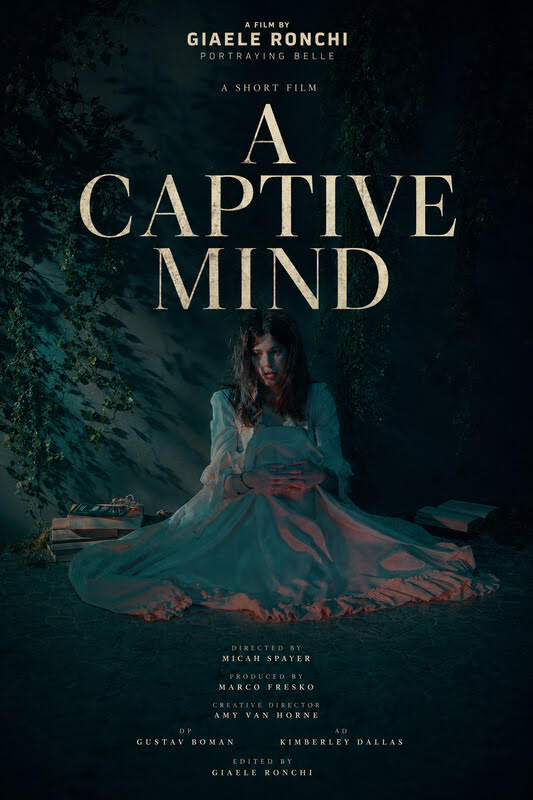 Official poster for A Captive Mind, a film by Giaele Ronchi